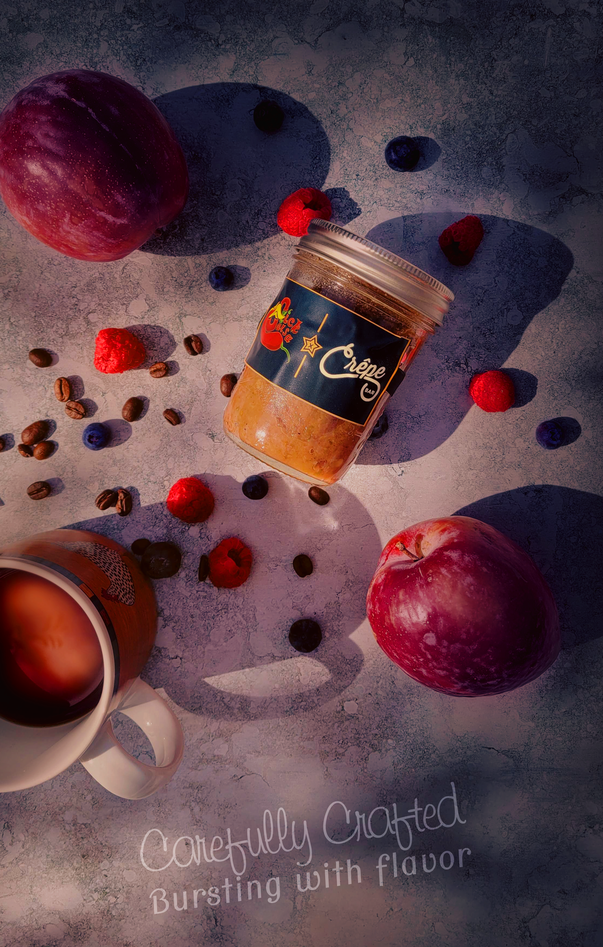 Brewberry Bliss Salsa | SlickSalsa x Crepe Bar