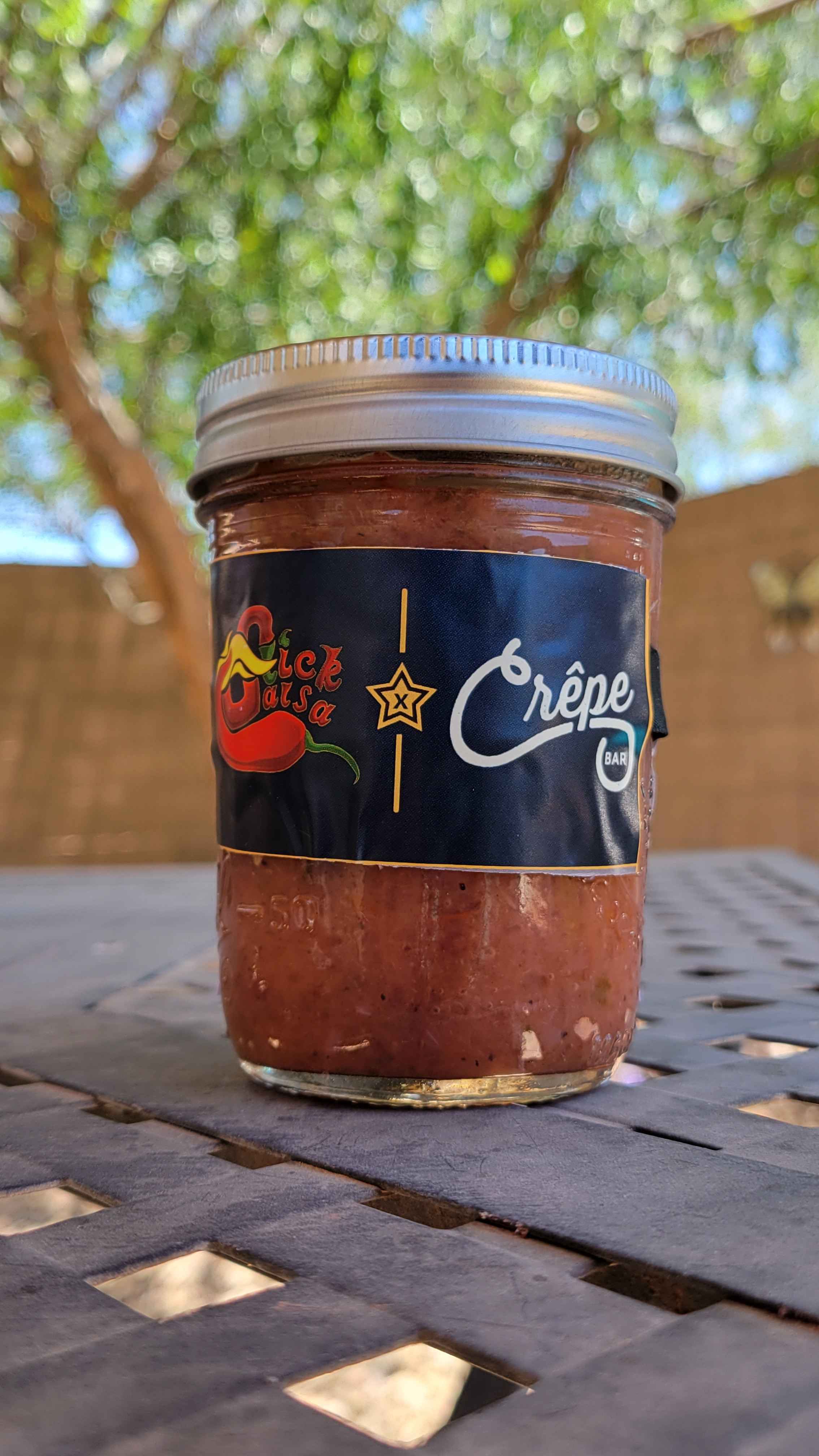 Brewberry Bliss Salsa | SlickSalsa x Crepe Bar